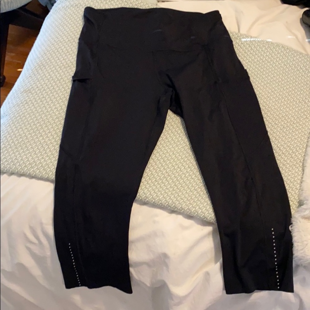 Lululemon Fast & Free cropped leggings II Nulux